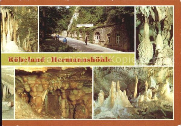 Hoehlen Caves Grottes Rübeland Hermannshöhle Kanzel Korbflasc
