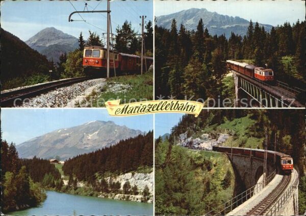 Mariazellerbahn  Gösing Ötscher Kuhgrabenbrücke Erlaufkl