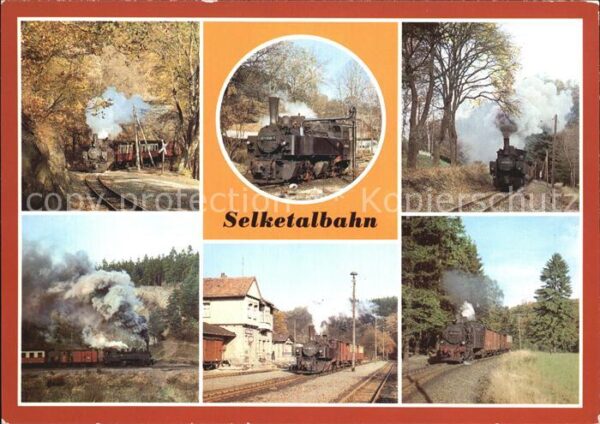 Lokomotive Selketalbahn Bahnhof Alexisbad Gernrode