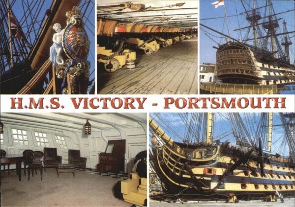 Schiffe Ships Navires Flaggschiff H.M.S. Victory Portsmouth
