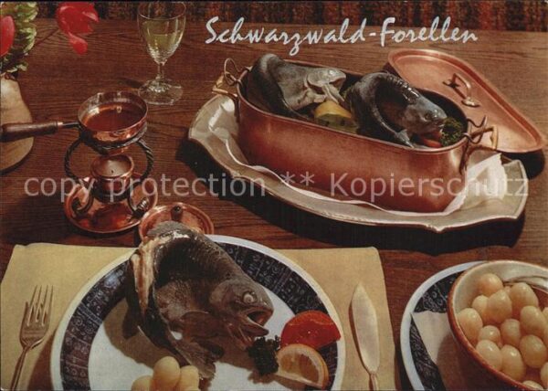 Fische Schwarzwald-Forellen Rezept