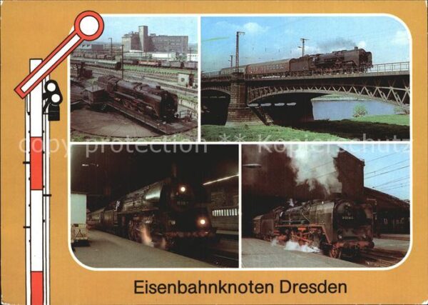Lokomotive Eisenbahnknoten Dresden Bahnbetriebswer
