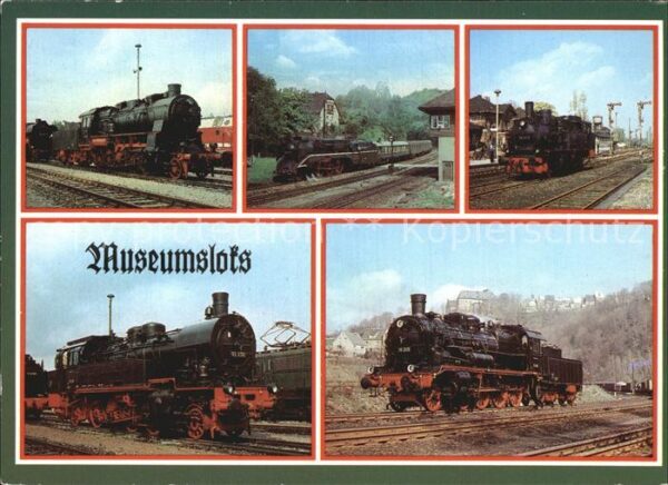 Lokomotive Museumsloks 58261 18201 61002 741230 93
