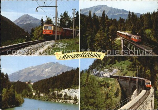 Mariazellerbahn  Gösing Ötscher Kuhgrabenbrücke Saugrabe