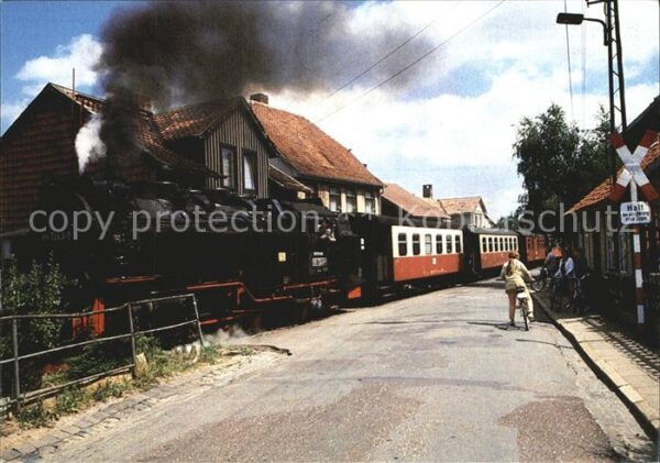 Lokomotive Harzquer- und Brockenbahn Station Kirch