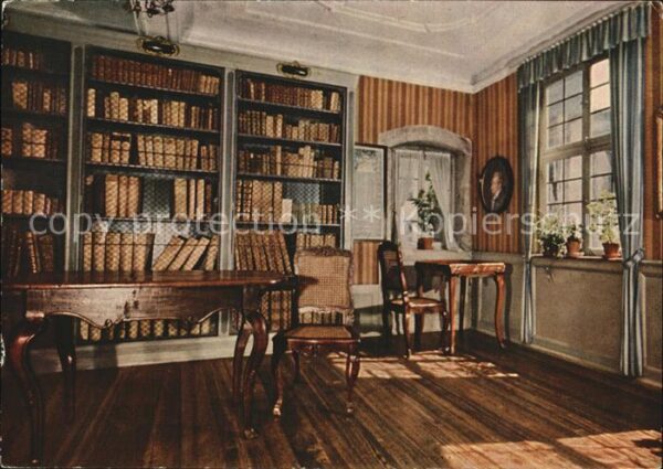 Goethe Johann Wolfgang von Goethehaus Frankfurt am Main Bibliothek