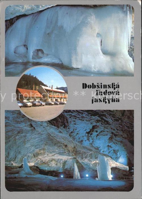 Hoehlen Caves Grottes Dobsinska ladova jaskyna Slovensky raj