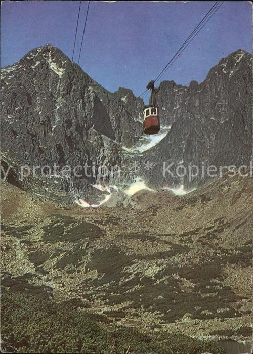 Seilbahn Vysoke Tatry Lomnicky Stit