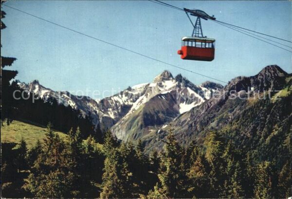 Seilbahn Nebelhorn Trettachspitze
