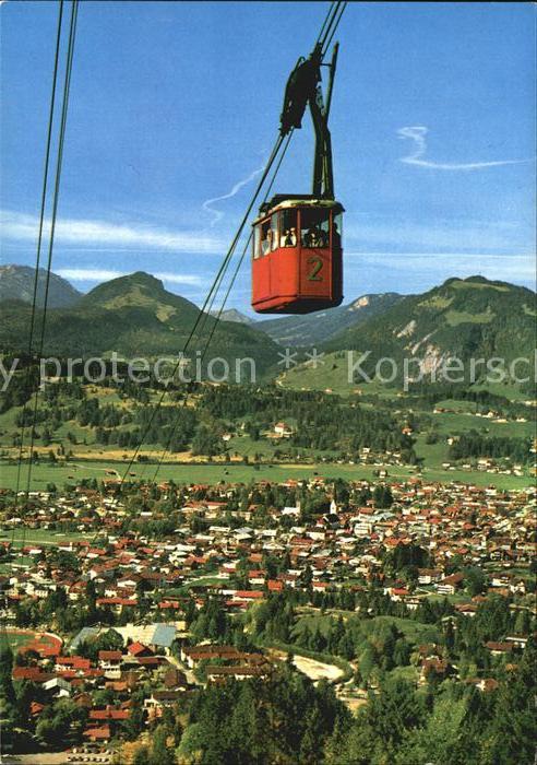 Seilbahn Nebelhorn Oberstdorf Allgäuer Alpen