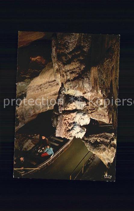 Hoehlen Caves Grottes Grotte de Remouchamps Les Draperies