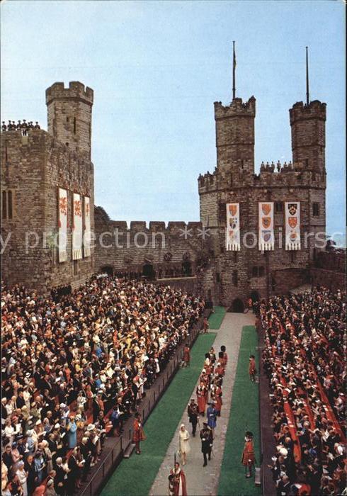 Leibgarde Wache Investiture Prince Charles Caernarvon C