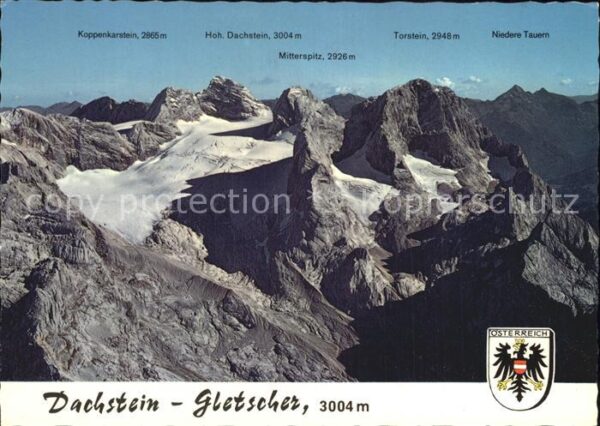 Gletscher Dachstein Gosau-Gletscher Mitterspitz T