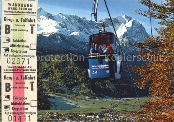 Seilbahn Wankbahn Garmisch-Partenkirchen