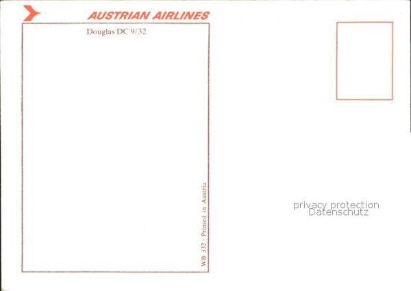 Flugzeuge Zivil Austrian Airlines Douglas DC 9/32 – Bild 2