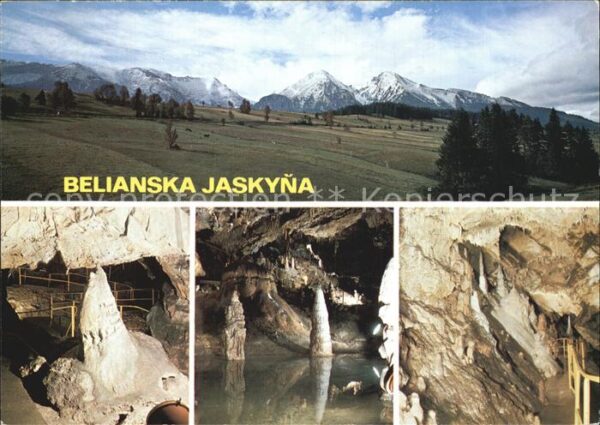 Hoehlen Caves Grottes Belianska Jaskyna