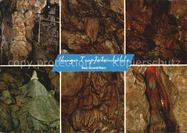 Hoehlen Caves Grottes Iberger Tropfsteinhöhle Bad Grund Harz