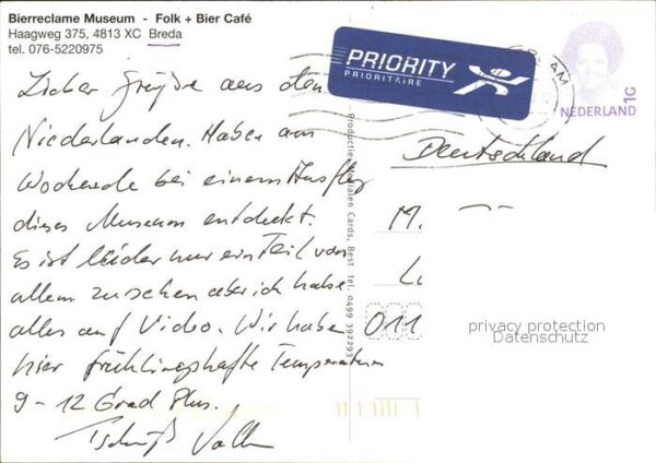 Bier Bierreclame Museum Breda – Bild 2