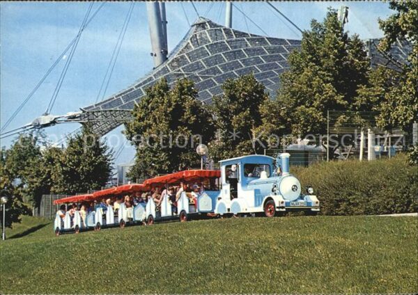 Eisenbahn Olympiapark-Bahn München Olympiagelände
