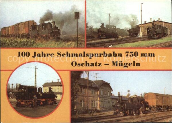 Lokomotive 100 Jahre Schmalspurbahn Oschatz-Mügeln