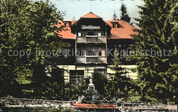 Alpl Alpengasthof Bruggraber Waldhaus