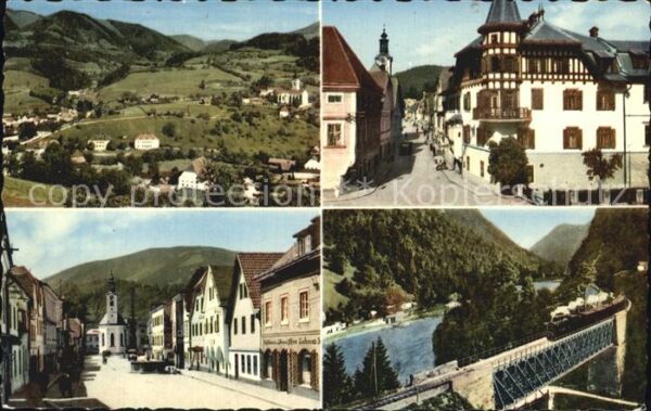 Weyer Enns Gesamtansicht Hotel zur Post Marktplatz