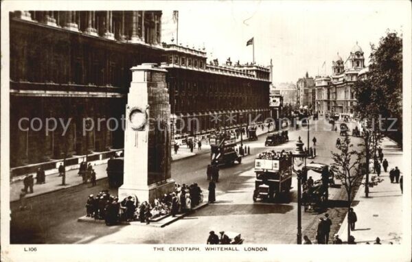 London The Cenotaph War Memorial Whitehall