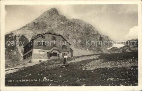 Ramsau Dachstein Steiermark Guttenberghaus im Feisterkar Berghaus