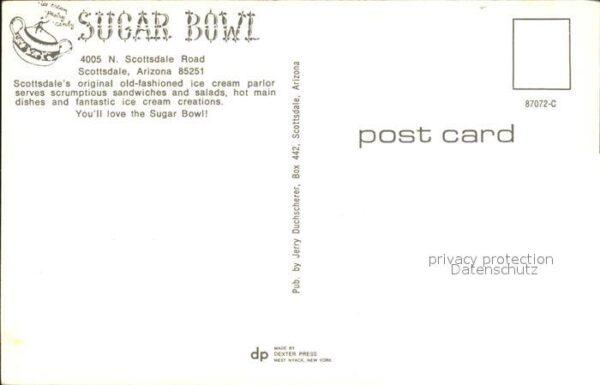 Scottsdale Sugar Bowl old fashioned ice cream parl – Bild 2