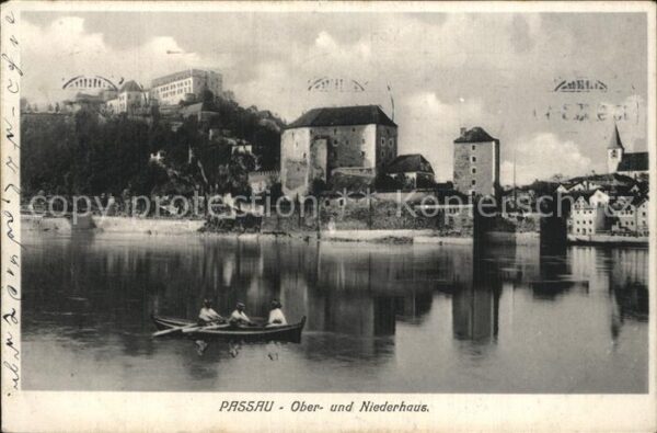 Passau Ober und Niederhaus Veste