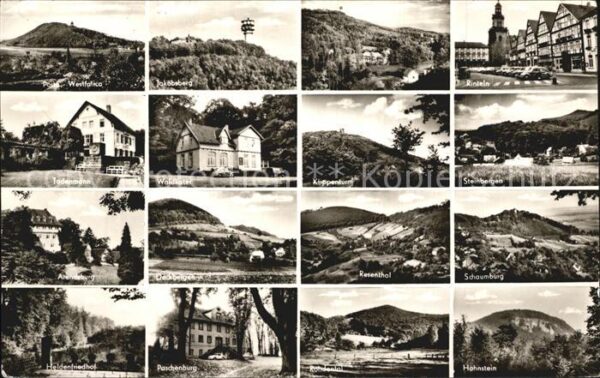 Porta Westfalica Weserbergland bis zum Hohnstein