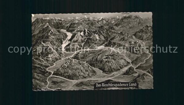 Berchtesgaden Panorama Berchtesgadener Land Alpen aus