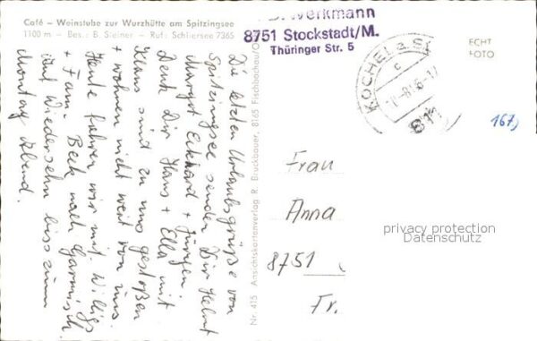 Schliersee Cafe Weinstube zur Wurzhütte am Spitzin – Bild 2