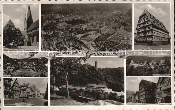 Geislingen Steige Kirche Pfarrhaus Museum Ruine Helfenste