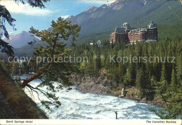 Banff Canada Banff Springs Hotel Canadian Rockies Ri