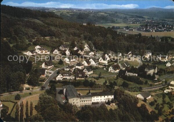Hennef Sieg Kneippkurort Fliegeraufnahme