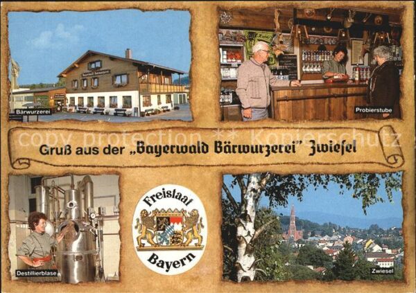 Zwiesel Niederbayern Bayerwald Bärwurzerei