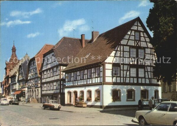 Zell Harmersbach Cafe Alt Zell Fachwerkhäuser