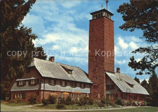 Fohrenbuehl Gedächtnishaus Aussichtsturm Schwarzwal