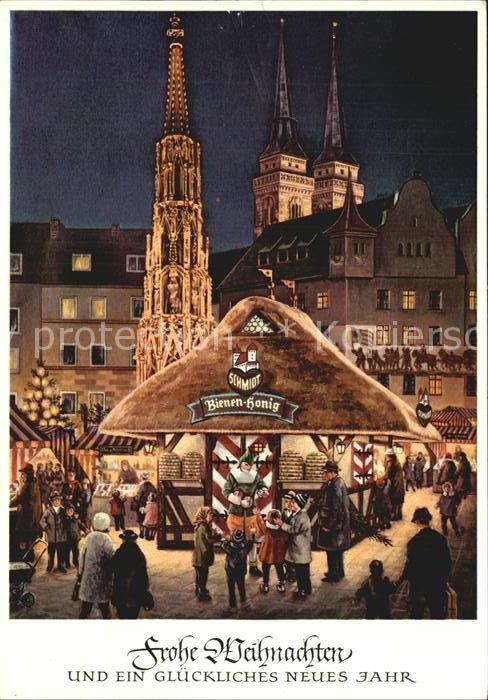 Nuernberg Christkindles Markt Türme St Sebalduski