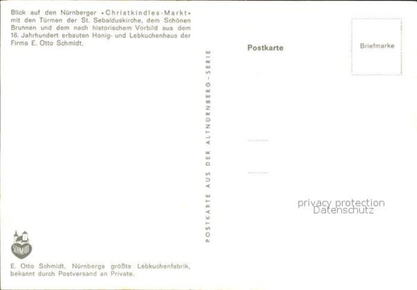 Nuernberg Christkindles Markt Türme St Sebalduski – Bild 2