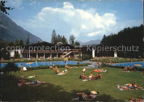 Grainau Zugspitzbad Freibad
