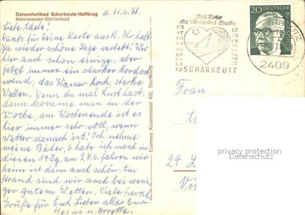 Haffkrug Ostseebad Meerwasser Wellenbad – Bild 2