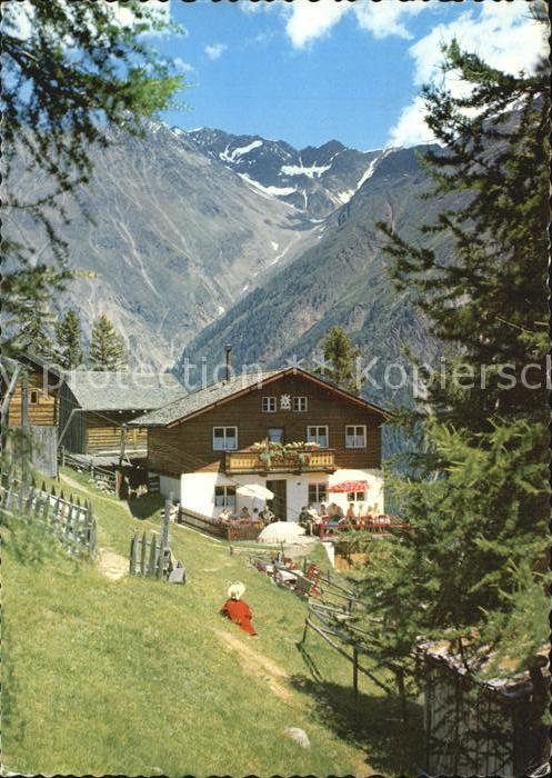 Soelden Oetztal Edelweisshütte Alpen