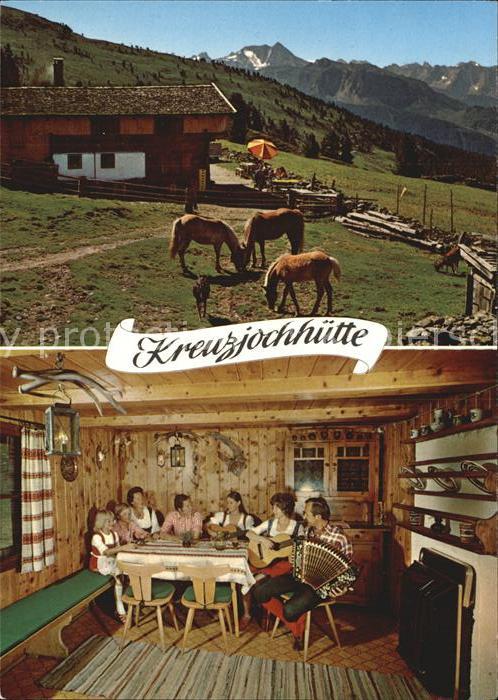 Zell Ziller Tirol Jausenstation Kreuzjochhütte Legeralm H