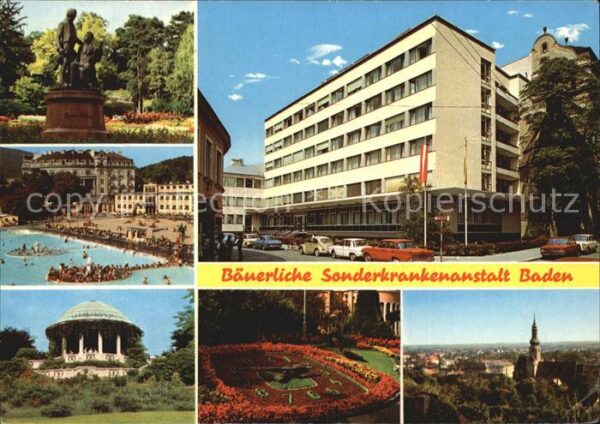 Baden Wien Bäuerliche Sonderkrankenanstalt Denkmal