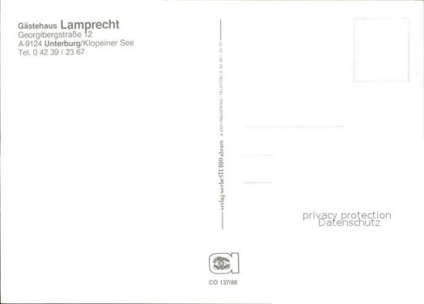 Unterburg Klopeinersee Gästehaus Lamprecht – Bild 2