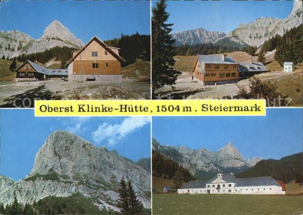 Admont Steiermark Oberst Klinke Hütte mit Kalbling Sparaf