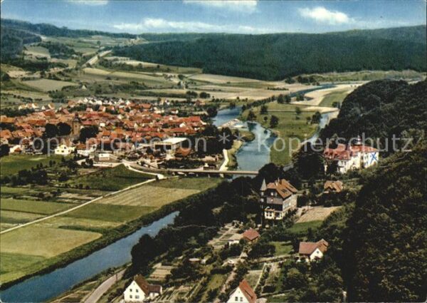 Hedemuenden Panorama Erholungsheim Haus der Heimat