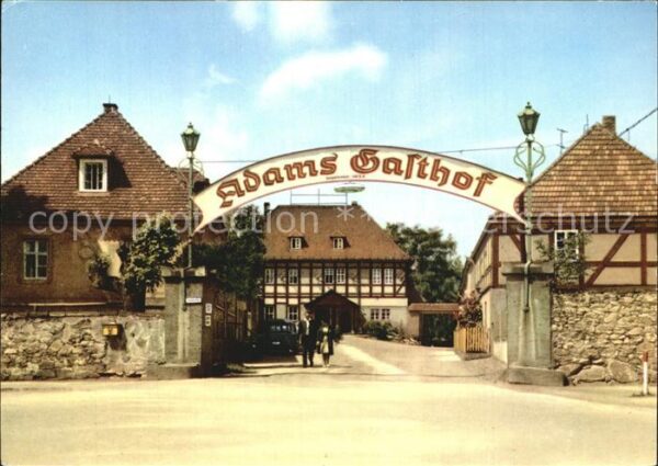 Moritzburg Sachsen Adams Gasthof Historische Gaststätte 17